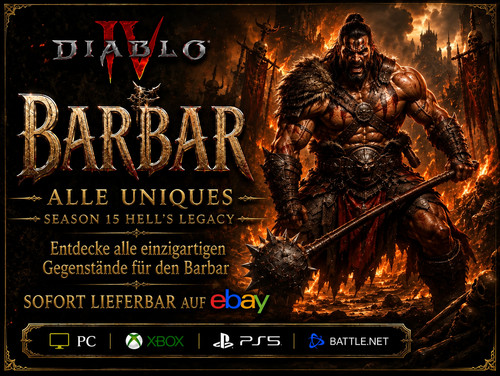 Diablo oggetti 15 barbar - oggetti,